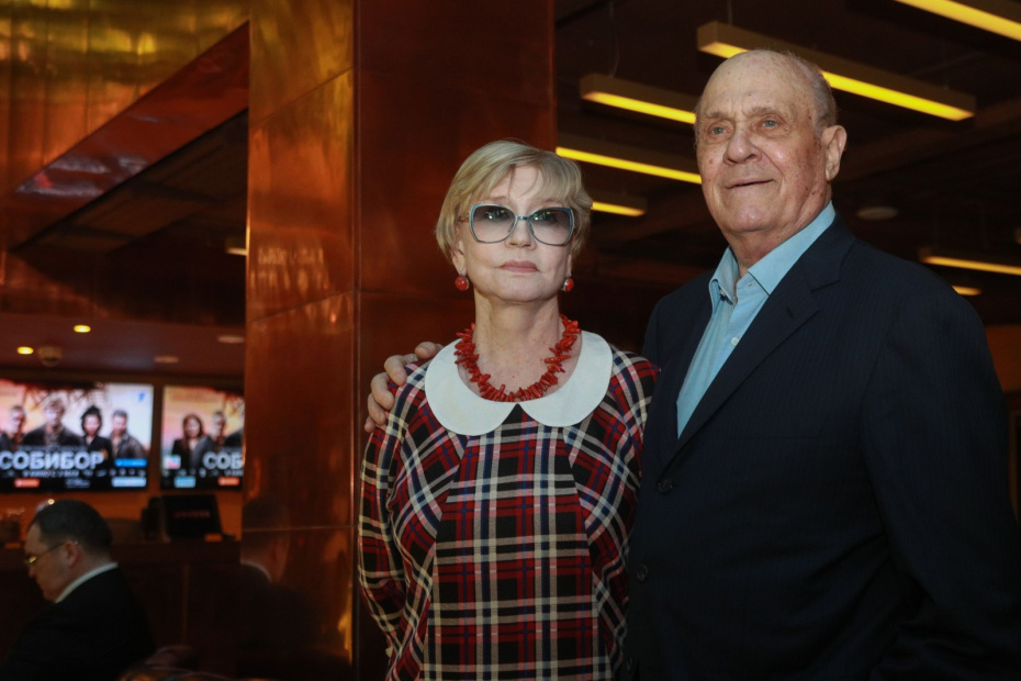 Режиссер Владимир Меньшов и его супруга, актриса Вера Алентова