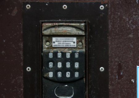 Мальчик прилип к домофону языком и попал на видео