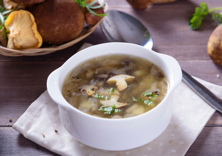 Постный грибной суп: идеально на Крещение