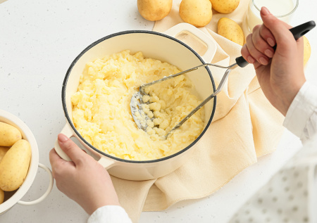 Воздушное пюре как в ресторане: простой секрет с кухонной полки, который вас удивит