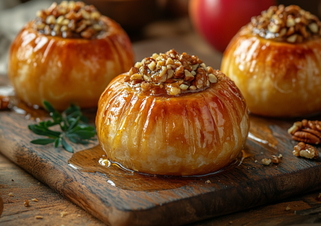 Нежные печеные яблоки с вареньем: вкуснее, чем с творогом и медом