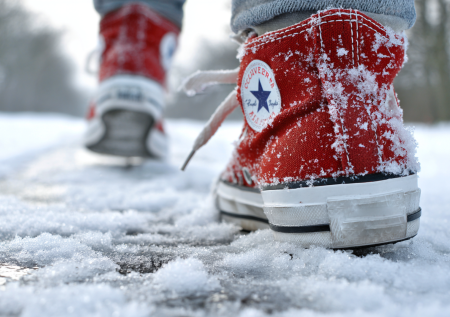 Скользкая подошва больше не страшит: три домашних способа сделать обувь безопасной зимой