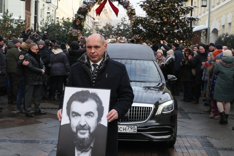 Церемония пощания с заслуженным артистом России Игорем Золотовицким