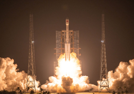 В Китае провалился запуск космического спутника