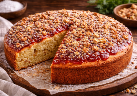 Не выкидывайте прошлогоднее или невкусное варенье: крутой пирог на кефире, который всегда выручает