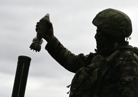 Появилось видео российского удара по опорному пункту ВСУ под Херсоном