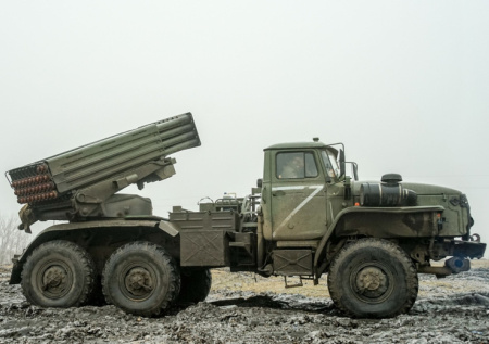 Расчет «Града» накрыл украинский опорник и скопление вражеской техники