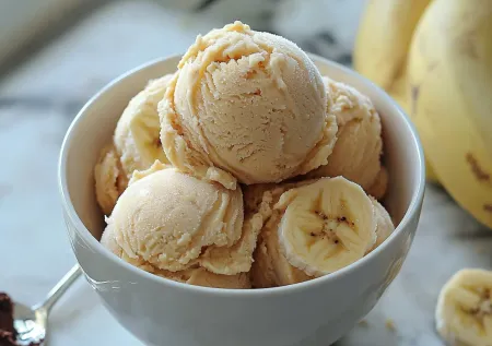 Мороженое без сахара и сливок: готовится за 5 минут из бананов