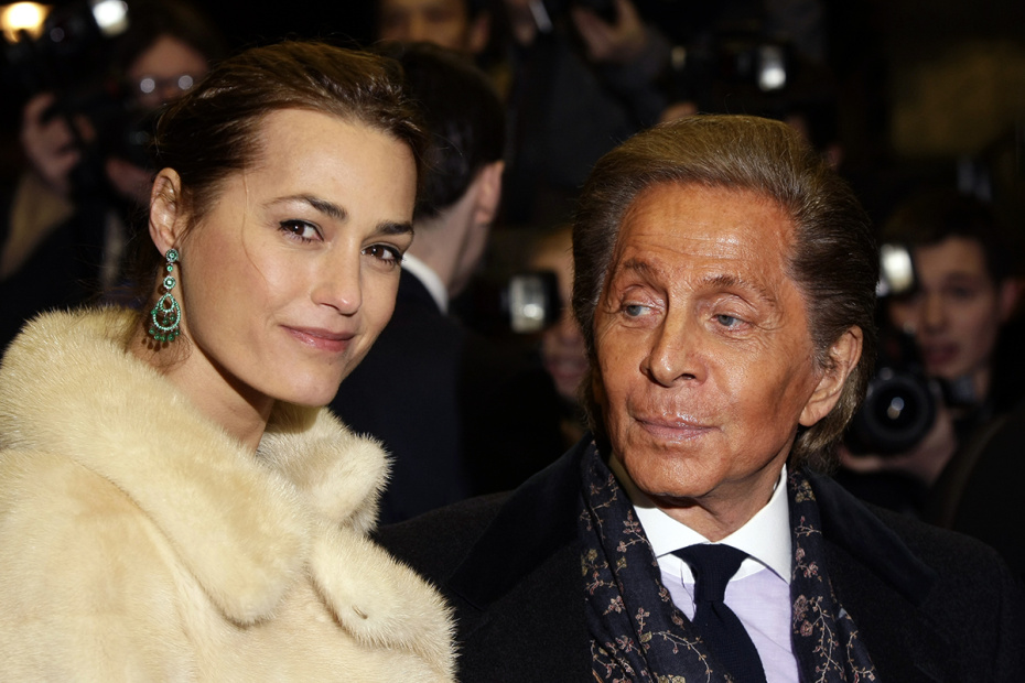 Ясмин Ле Бон и Валентино Гаравани в 2010 году