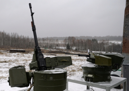 Резервистов обучают стрельбе из турелей и борьбе с дронами на полигоне ЮВО