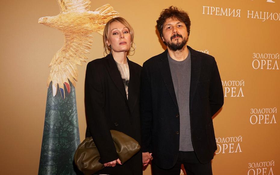 Ольга Ломоносова с супругом Павлом Сафоновым