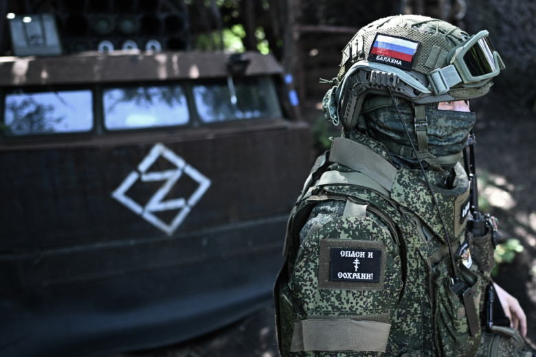 Военнослужащий ВС РФ в зоне СВО