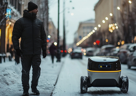 Насколько подешевеет доставка, когда курьеров заменят роботы