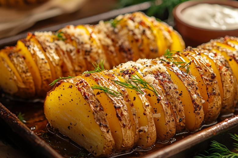 Дерзко и сладко: картошка по-деревенски с горчицей и медом