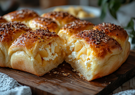 Творожно-яблочные булочки на овсяной муке: всего 120 ккал! ПП-выпечка, которая тает во рту. Готовлю за 30 минут