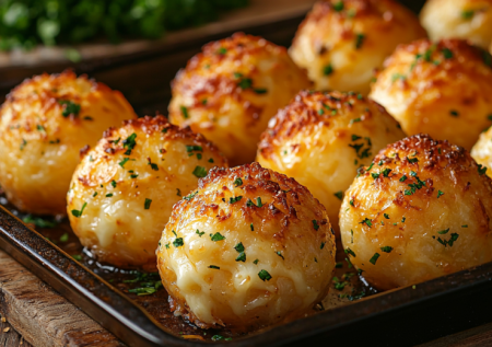 Забыла про драники! Запекаю картофельные «шарики» с фаршем и сметаной — и гарнир, и горячее в одной форме