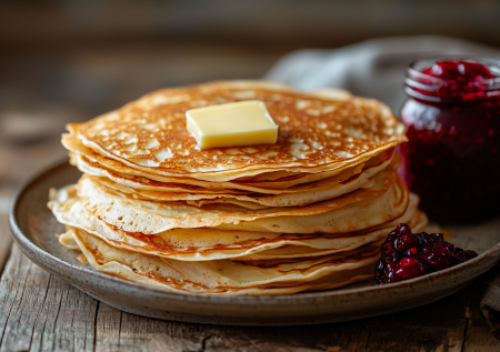 Тонкие блины на молоке, которые не рвутся: секрет в тесте. Жарю к Масленице — получаются кружевные и эластичные!