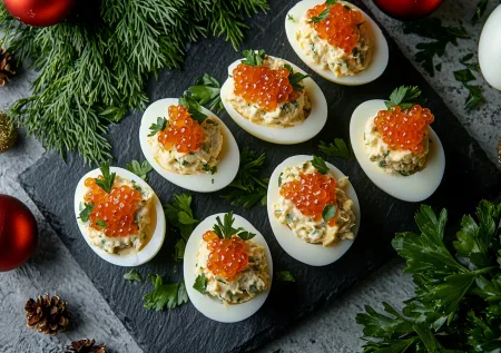 Фаршированные яйца со шпротами: закуска‑молния для внезапных гостей
