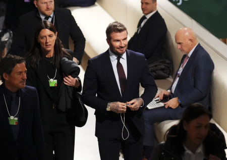 Бекхэм сбежал от прессы, услышав вопрос о «блудном» сыне