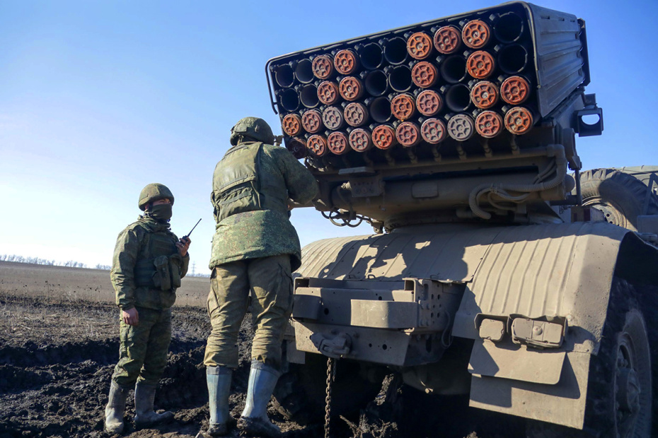 Военнослужащие ВС РФ в зоне СВО