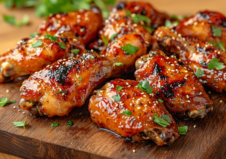 Медово-соевый маринад для жарки крылышек на сковороде: рецепт для тех, у кого нет духовки