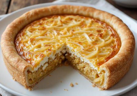 Беру творог, капусту и яйца — и собираю нежнейший пирог буквально за полчаса