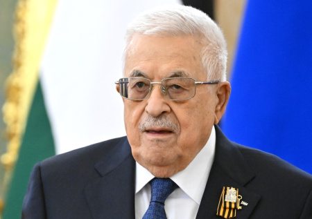 Президент Палестины прилетел в Москву с рабочим визитом