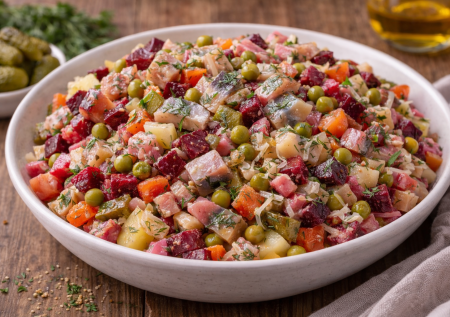 Такая трансформация винегрета понравится всем: добавьте этот ингредиент и посмотрите на салат по-новому