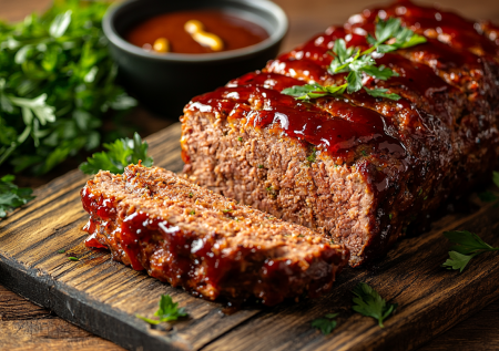 Митлоф с аппетитной глазурью: сочный рулет из говяжьего фарша. Секрет нежности — молоко и сухари. Изумительно!