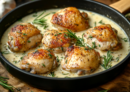 Чкмерули — грузинское чудо на вашем столе: сочная курица в сливочно‑чесночном соусе