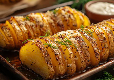 Обычная картошка — скучно! Готовлю по-шведски: нужны картошка, горчица и мед