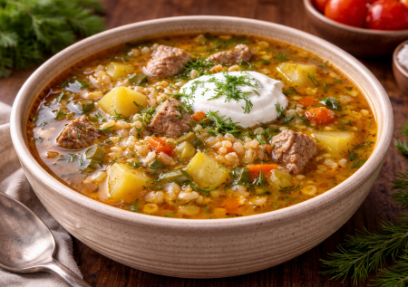 Зимой всегда варю рассольник: по этому рецепту он получается особо вкусный