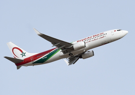 Первый самолет из Касабланки приземлился в Санкт-Петербурге