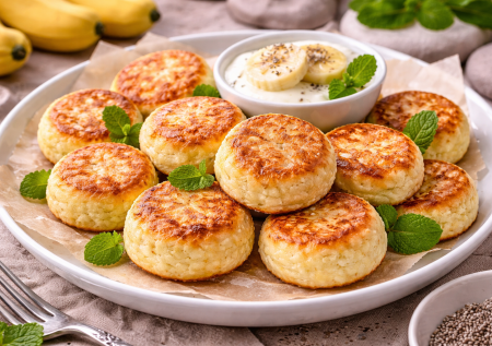 Сырники теперь пеку в духовке и без сахара: вкусно и без лишнего масла — ем на похудении, а нравится всей семье