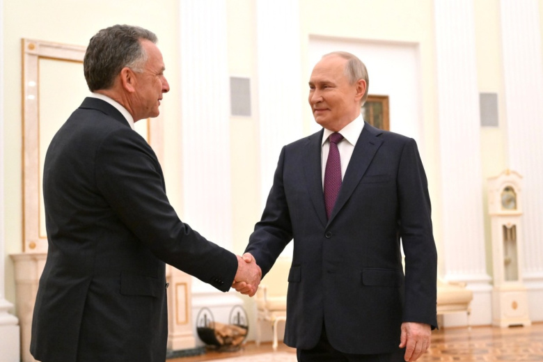 Стив Уиткофф и Владимир Путин