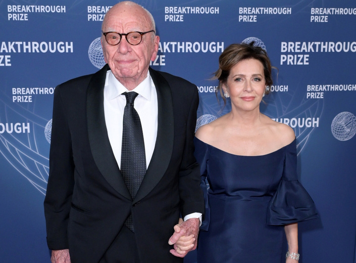 Руперт Мердок и Елена Жукова