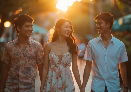 Девушка завела отношения с братьями-близнецами