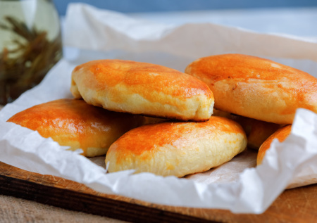 Пирожки с капустой, как в советской столовой! Вкус из детства за полчаса