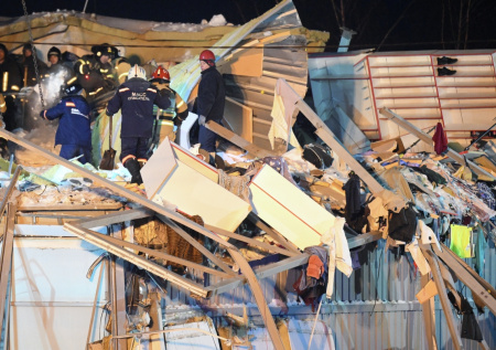 Появились новые детали по работе на месте обвалившегося ТЦ в Новосибирске