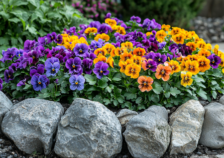 Пышное цветение дважды за лето: двулетние и многолетние растения с минимальным уходом