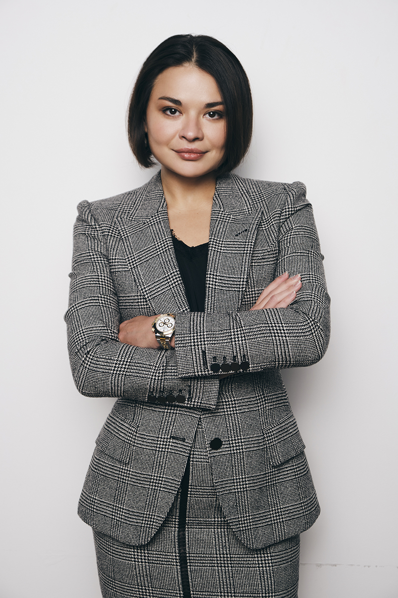 Руководитель Федерации триатлона России и проекта «Лига героев» Ксения Шойгу