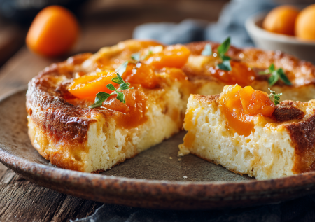 Упадете от восторга: рецепт творожной запеканки с хурмой и грушей