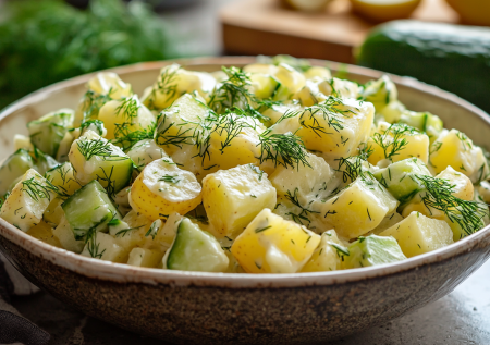 Когда хочется чего-то летнего зимой, готовлю салат «Нежный» со сметаной: нарежете за 5 минут