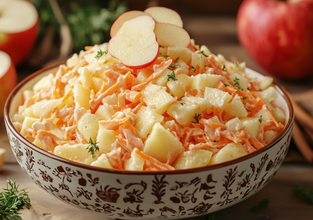 Салат из четырех ингредиентов, который можно даже на похудении: 50 ккал на 100 г