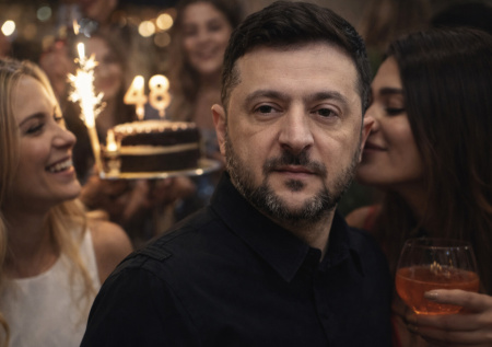 Измены жене, наркотики, побег с Украины: Владимиру Зеленскому — 48