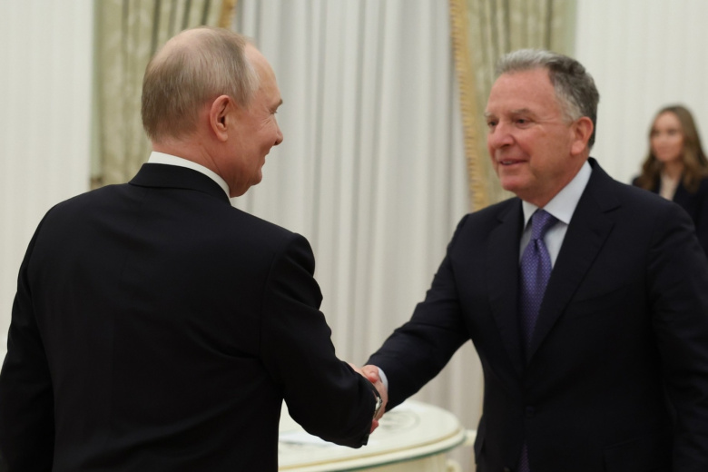 Владимир Путин и Стив Уиткофф