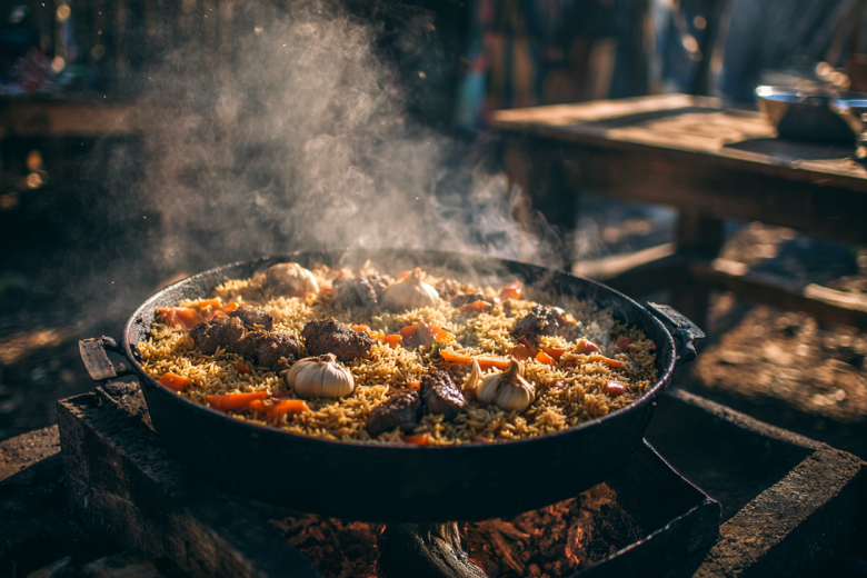 Узбекский плов как в лучших чайханах: мясо как пух, рис рассыпчатый