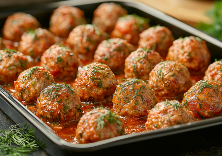 Тефтели, к которым не нужен гарнир: ужин из пачки фарша и пары картофелин