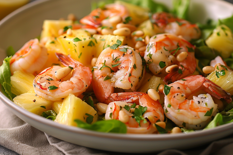 Самый вкусный салат с креветками, сыром и ананасами — читать на NEWS.ru