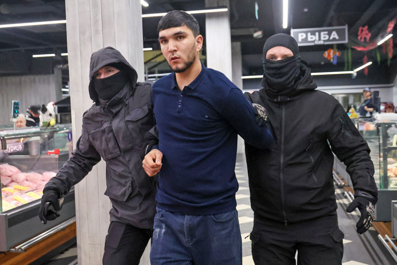 Рейд на продуктовом рынке в Одинцово